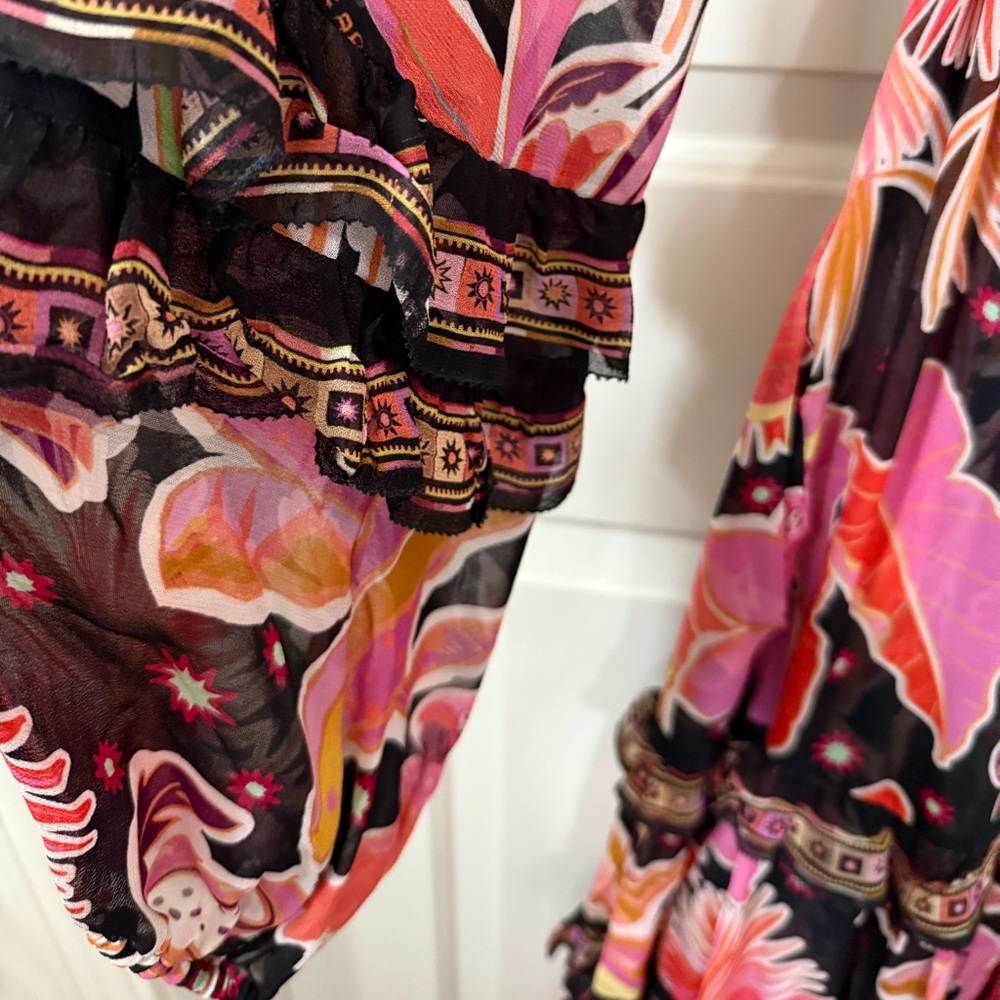 Farm Rio Enchanted Nature Dress - Picture 9 of 13